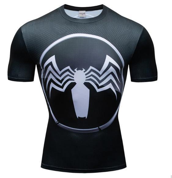 Venom 'Comic' Premium Compression Short Sleeve Rashguard – HeroCompression